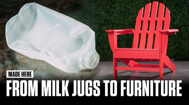 Can You Believe This Home Brand Makes Stylish Furniture From Recycled Milk Jugs?