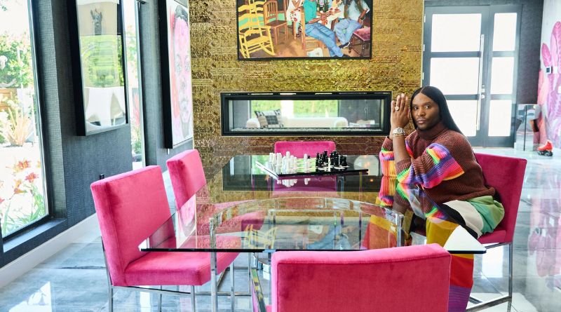 Celebrity Stylist Law Roach Infuses His Los Angeles Home with Color and Pattern During the Pandemic